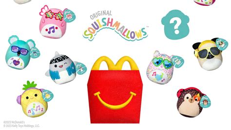 McDonald’s is bringing Squishmallows to Happy Meals